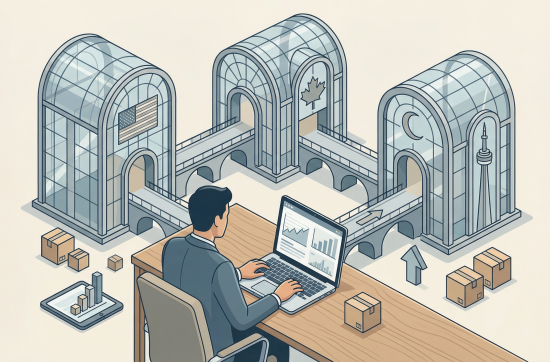 تفاوت فروش در آمازون آمریکا کانادا امارات