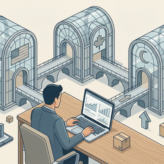 تفاوت فروش در آمازون آمریکا کانادا امارات